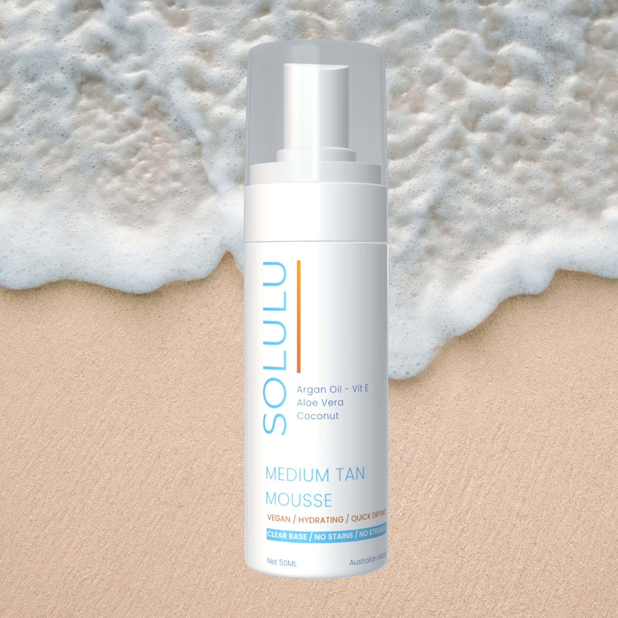 TRAVEL 50ML MEDIUM TAN MOUSSE
