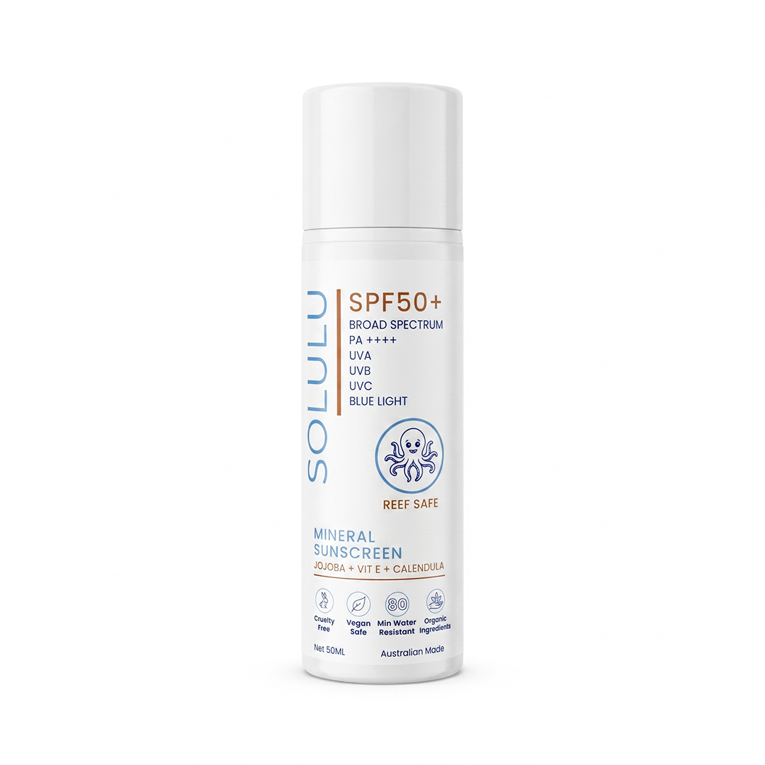 ORGANIC MINERAL ZINC SUNSCREEN - SPF50+