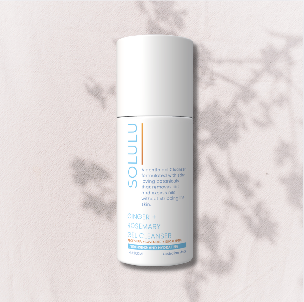 GINGER AND ROSEMARY GEL CLEANSER