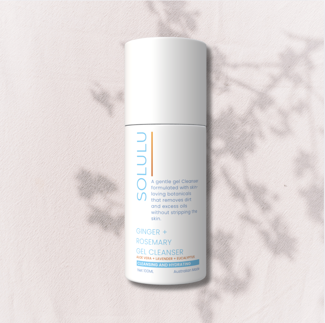 GINGER AND ROSEMARY GEL CLEANSER
