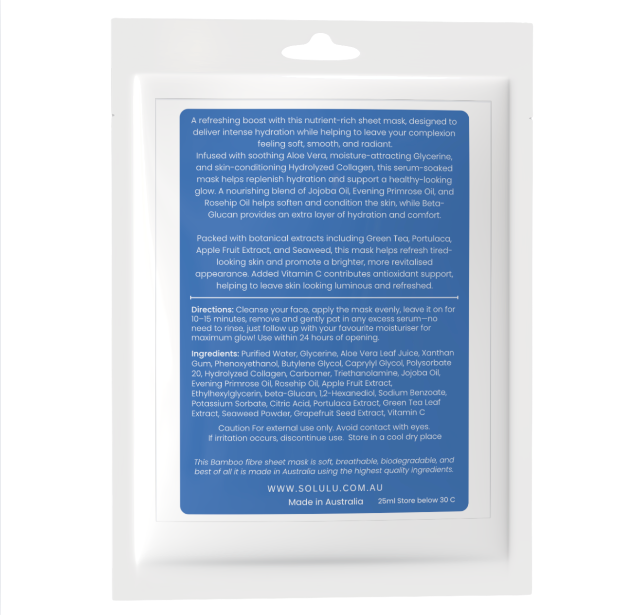 HYDRATING BARRIER SUPPORT SHEET MASK