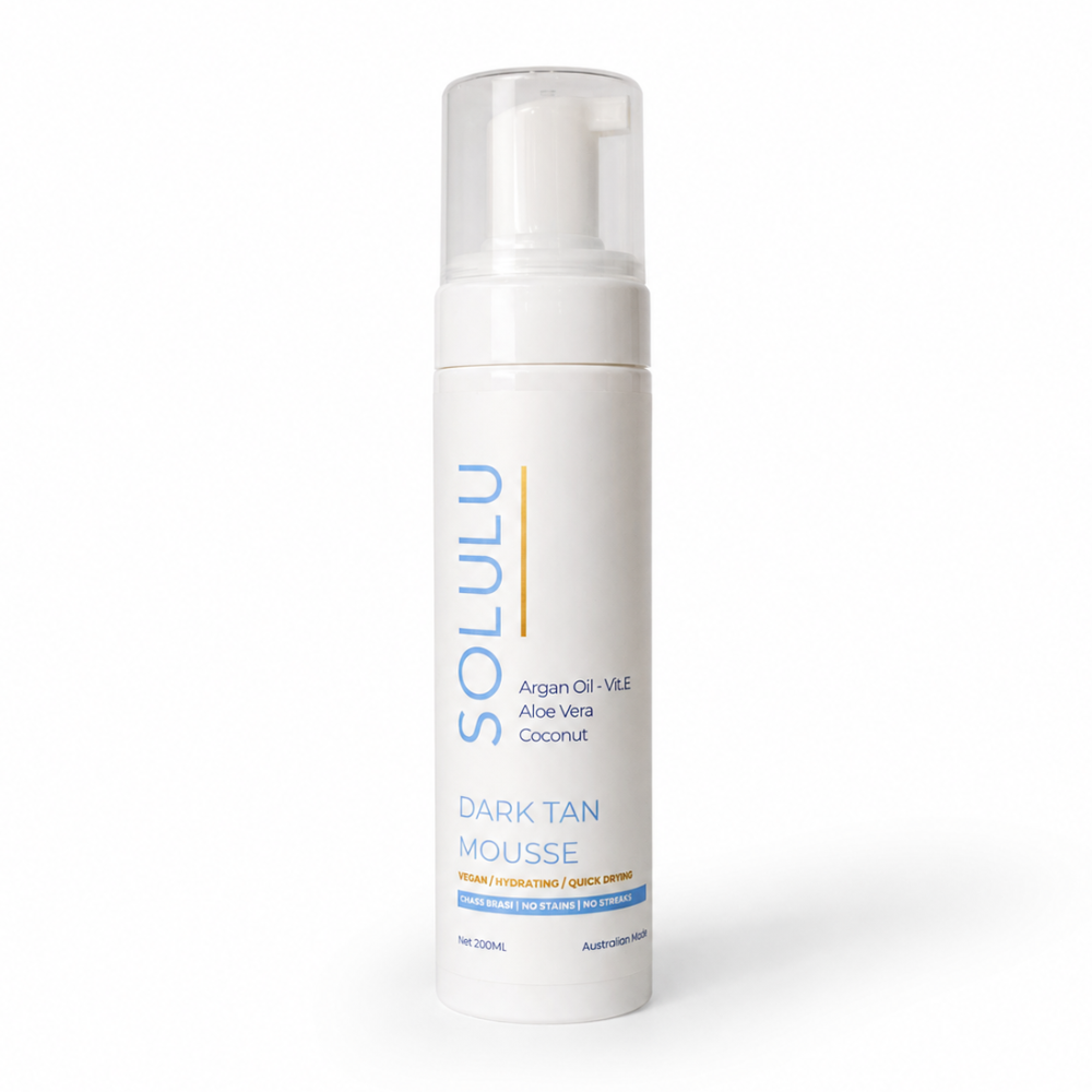 DARK TAN MOUSSE - CLEAR BASE